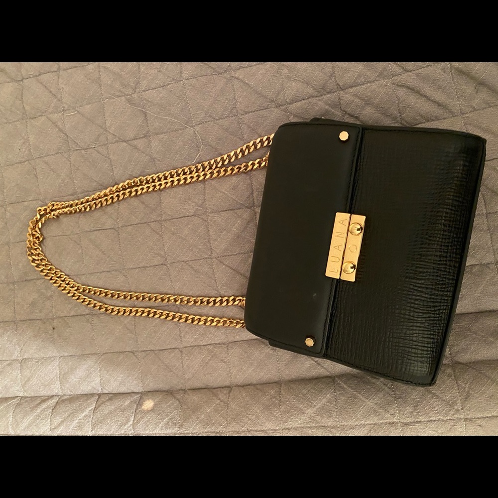 Black luana purse